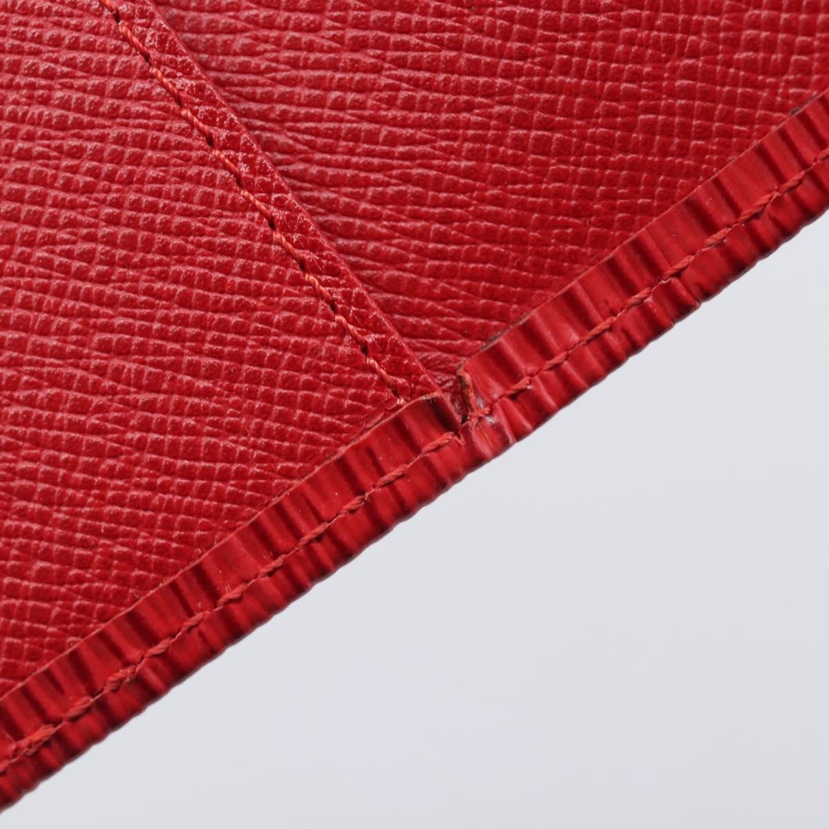 Louis Vuitton Multiclés 4 Cuir Verni Red Leather Wallets Accessory (Pre-Owned)