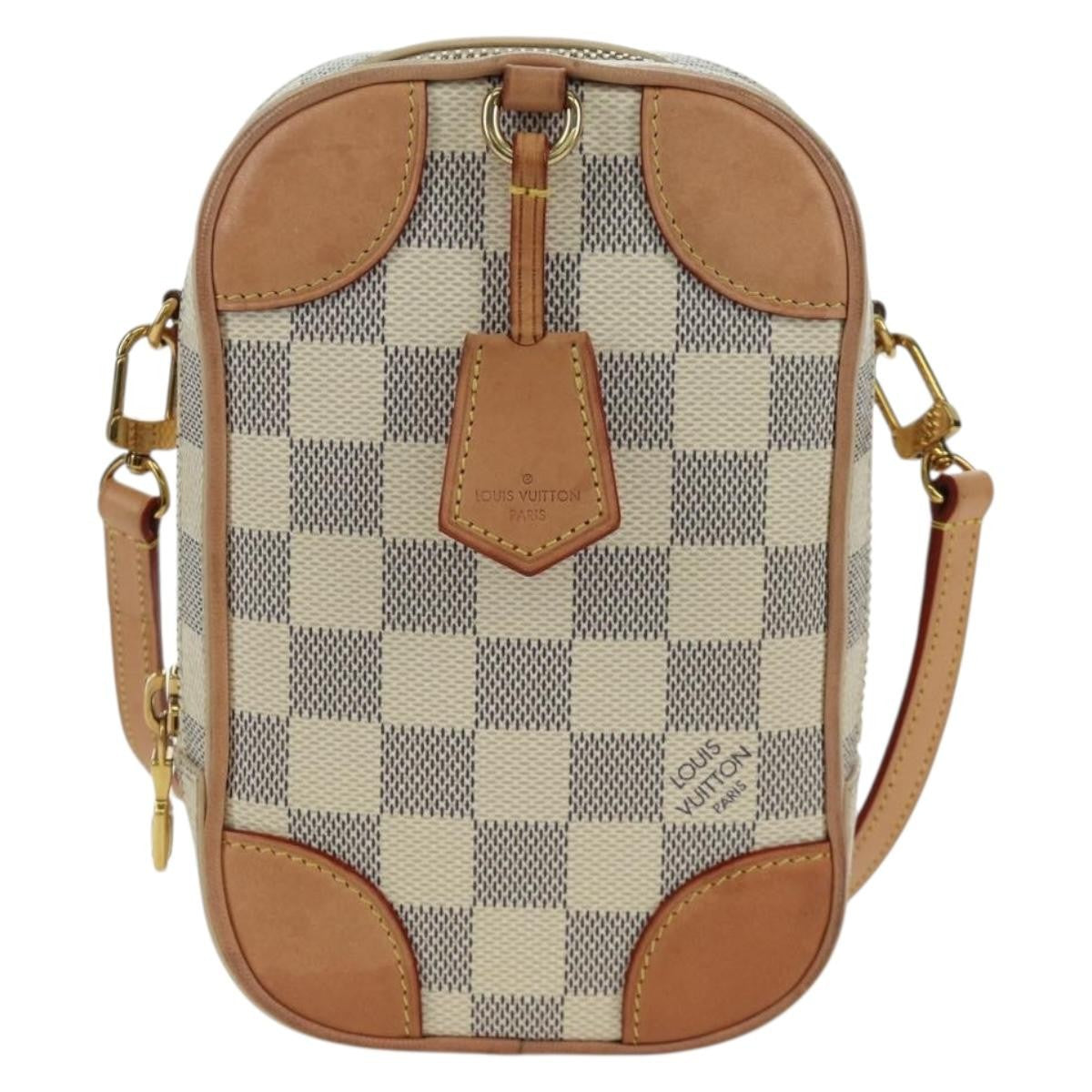 Louis Vuitton Neokapi Handag Damier Ebene Beige Canvas Clutche & Pouche Bag (Pre-Owned)
