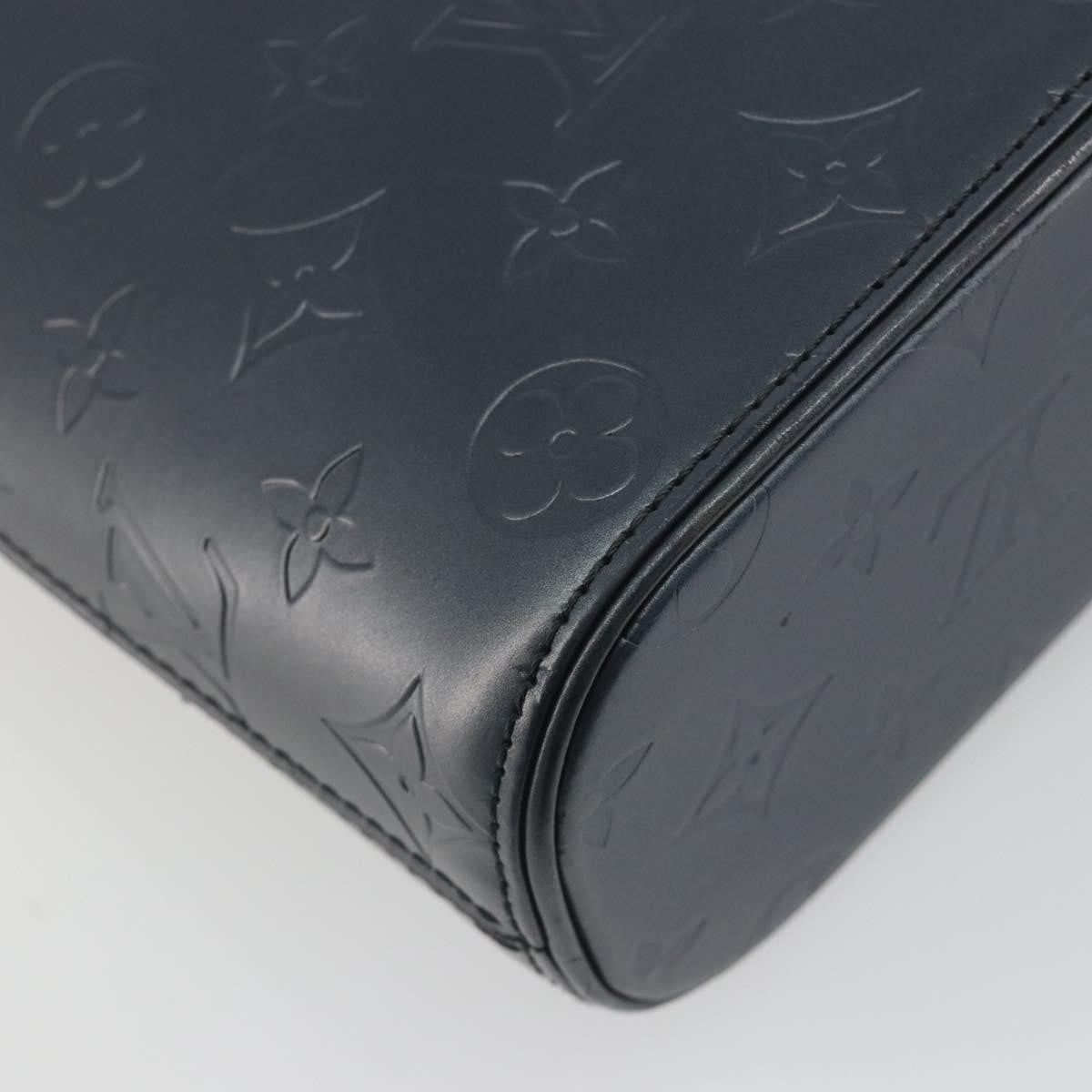 Louis Vuitton Mat Allston Monogram Vernis Navy Leather Handbag (Pre-Owned)