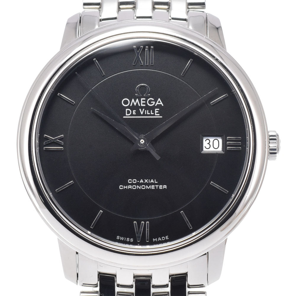 Omega De Ville Prestige Co-Axial Chronometer Automatic Stainless Steel And Mother Of Pearl Watch (Pre-Owned)