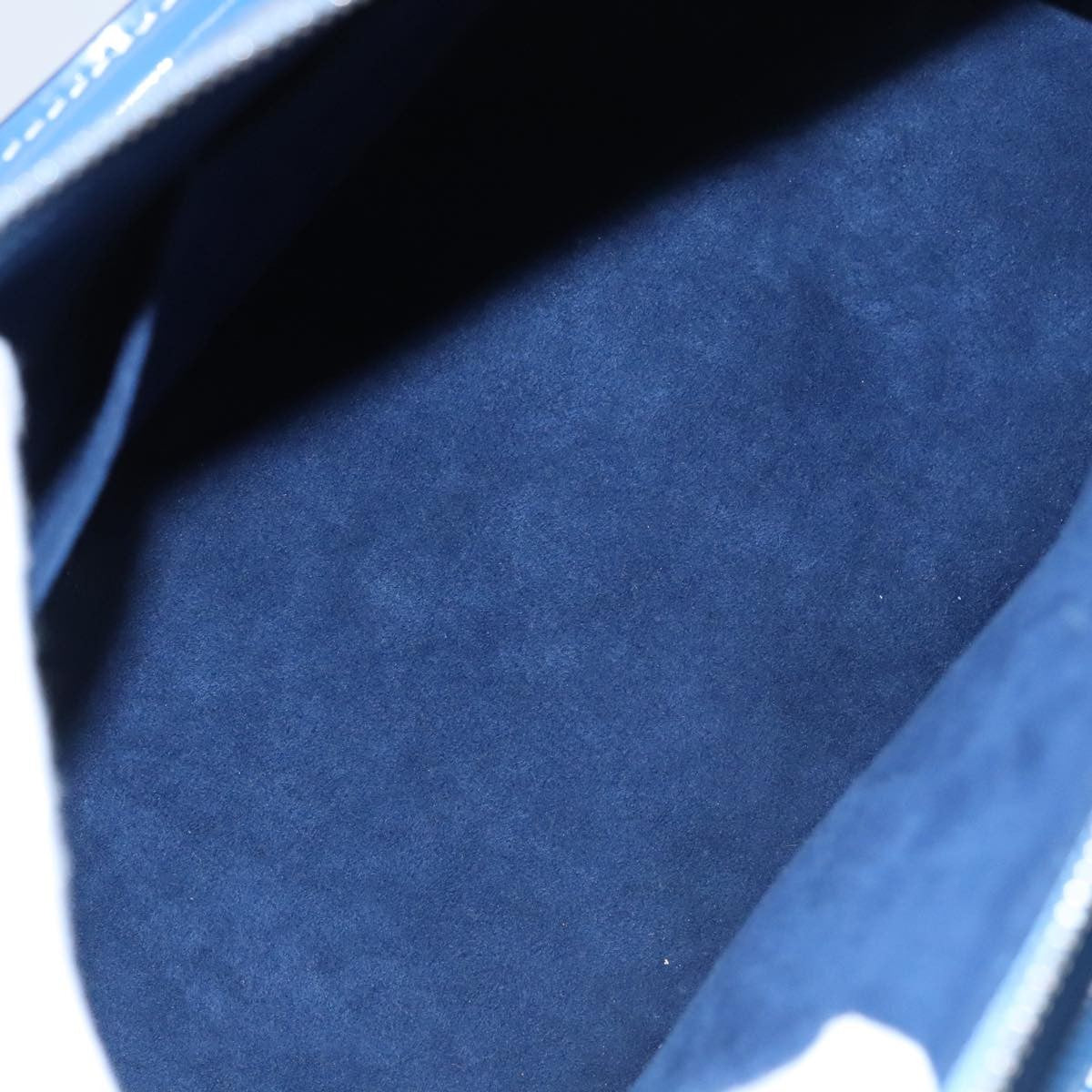 Louis Vuitton Alma Limited Edition Print Epi Leather Blue Leather Handbag (Pre-Owned)