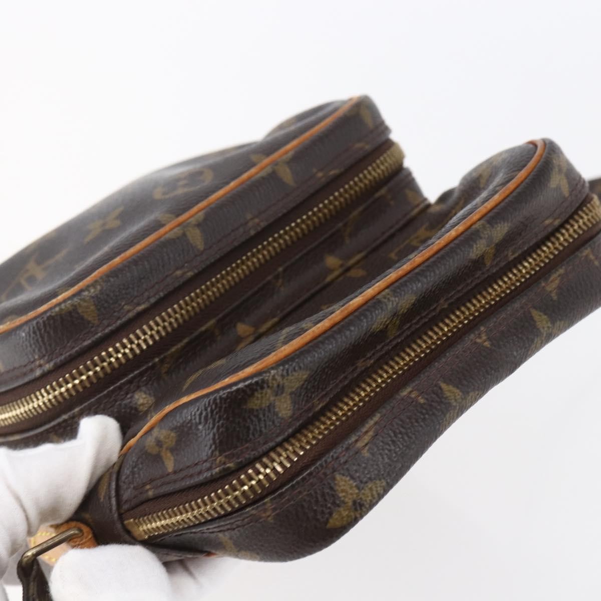 Louis Vuitton Amazone Monogram Canvas Brown Canvas Shoulder Bag Bag (Pre-Owned)