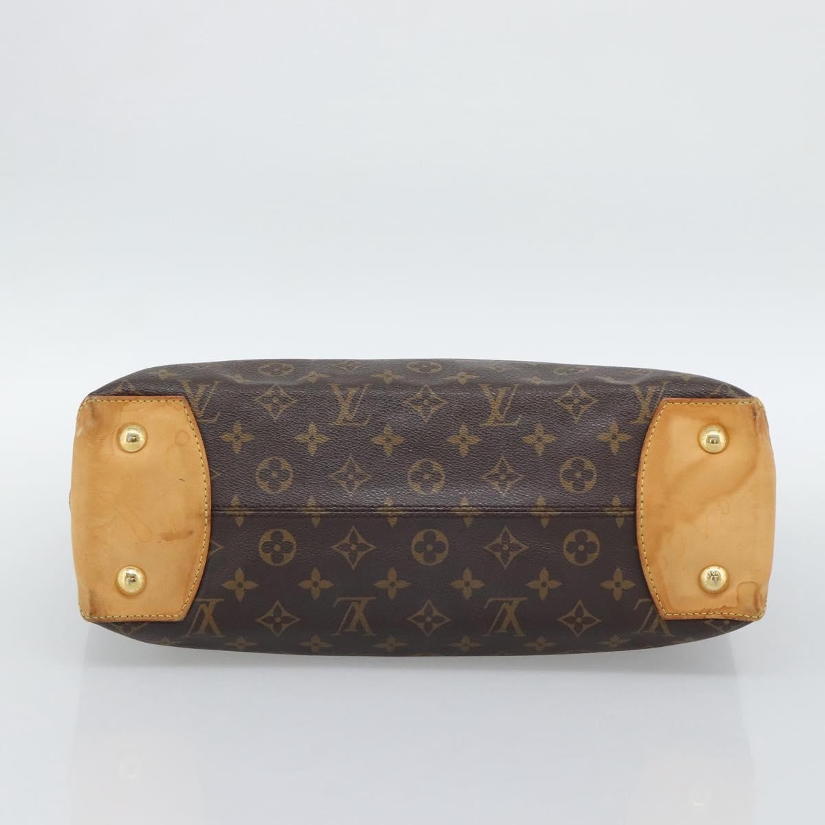 Louis Vuitton Wilshire Monogram Canvas Brown Canvas Handbag (Pre-Owned)