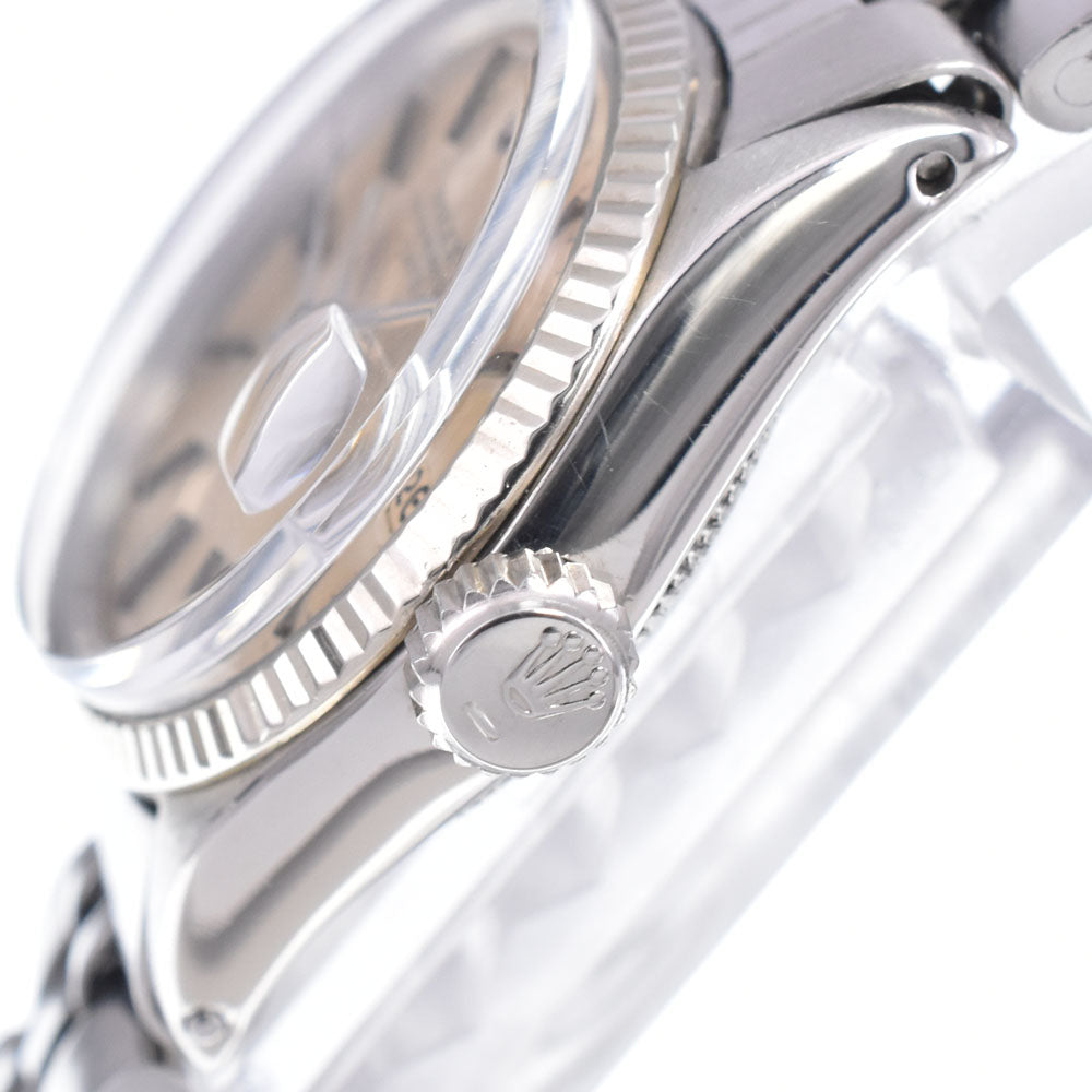 Rolex Oyster Perpetual Date Automatic Stainless Steel And White Gold Watch (Pre-Owned)