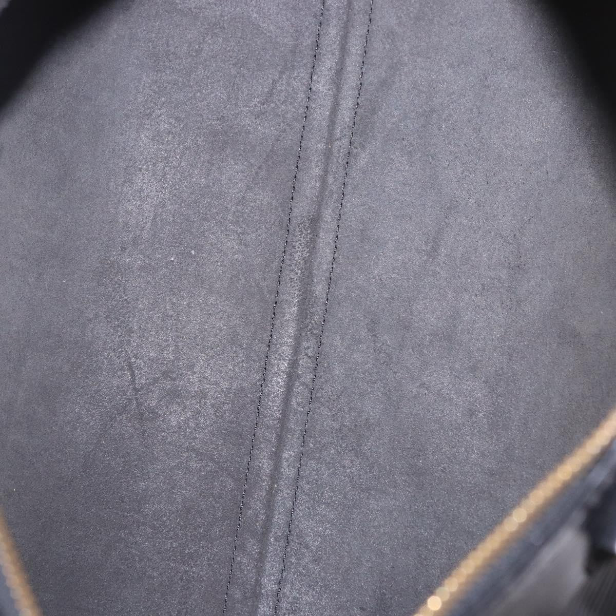 Louis Vuitton Speedy Epi Leather Black Leather Handbag (Pre-Owned)