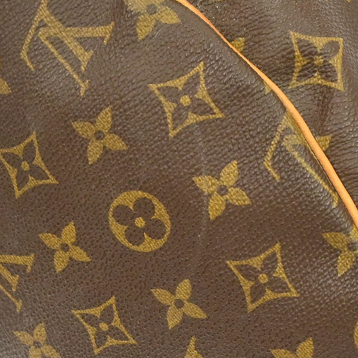 Louis Vuitton Keepall Monogram Brown Canvas Travel Bag Bag (Pre-Owned)