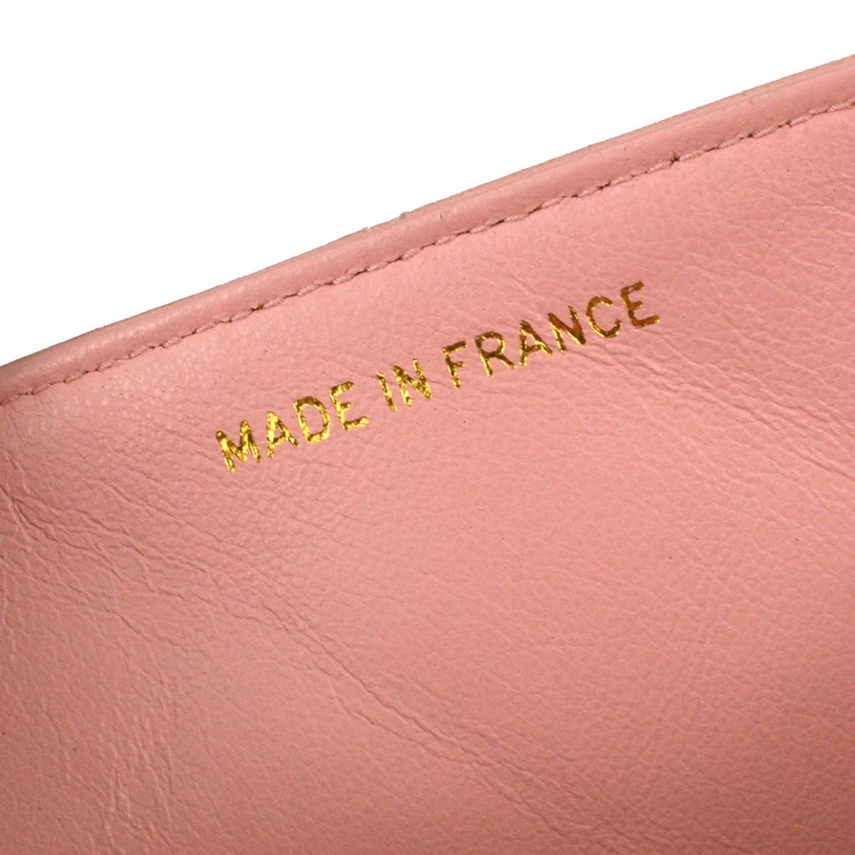 Chanel Vintage Diana Flap Quilted Lambskin Pink Leather Shoulder Bag Bag (Pre-Owned)