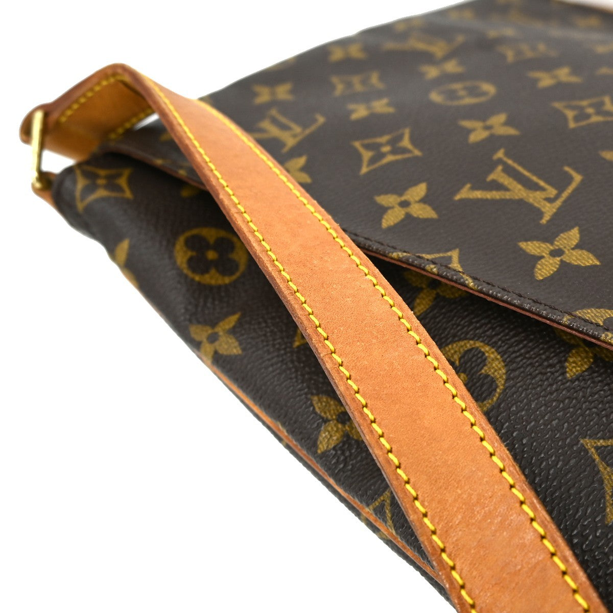 Louis Vuitton Musette Salsa Monogram Canvas Brown Canvas Shoulder Bag Bag (Pre-Owned)