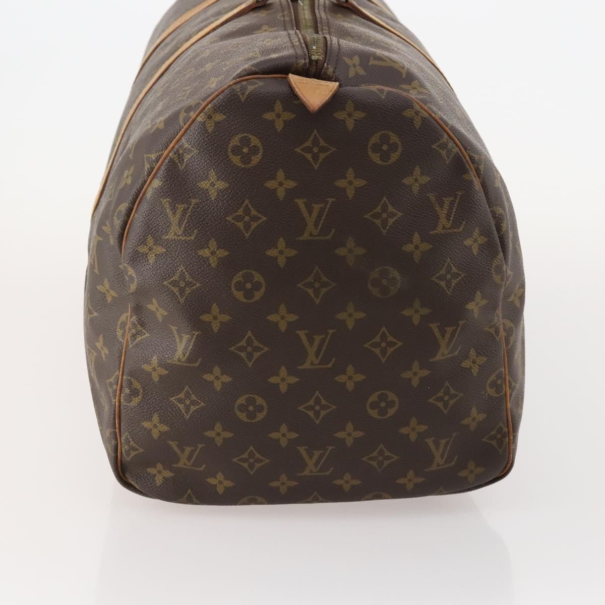 Louis Vuitton Keepall Monogram Canvas Brown Canvas Travel Bag Bag (Pre-Owned)