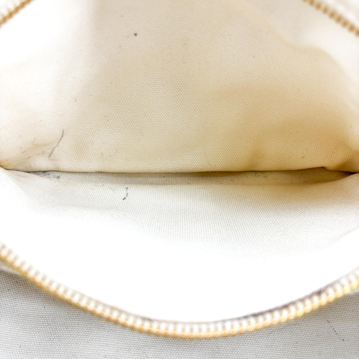 Prada Canapa Canvas Beige Canvas Tote Bag Bag (Pre-Owned)