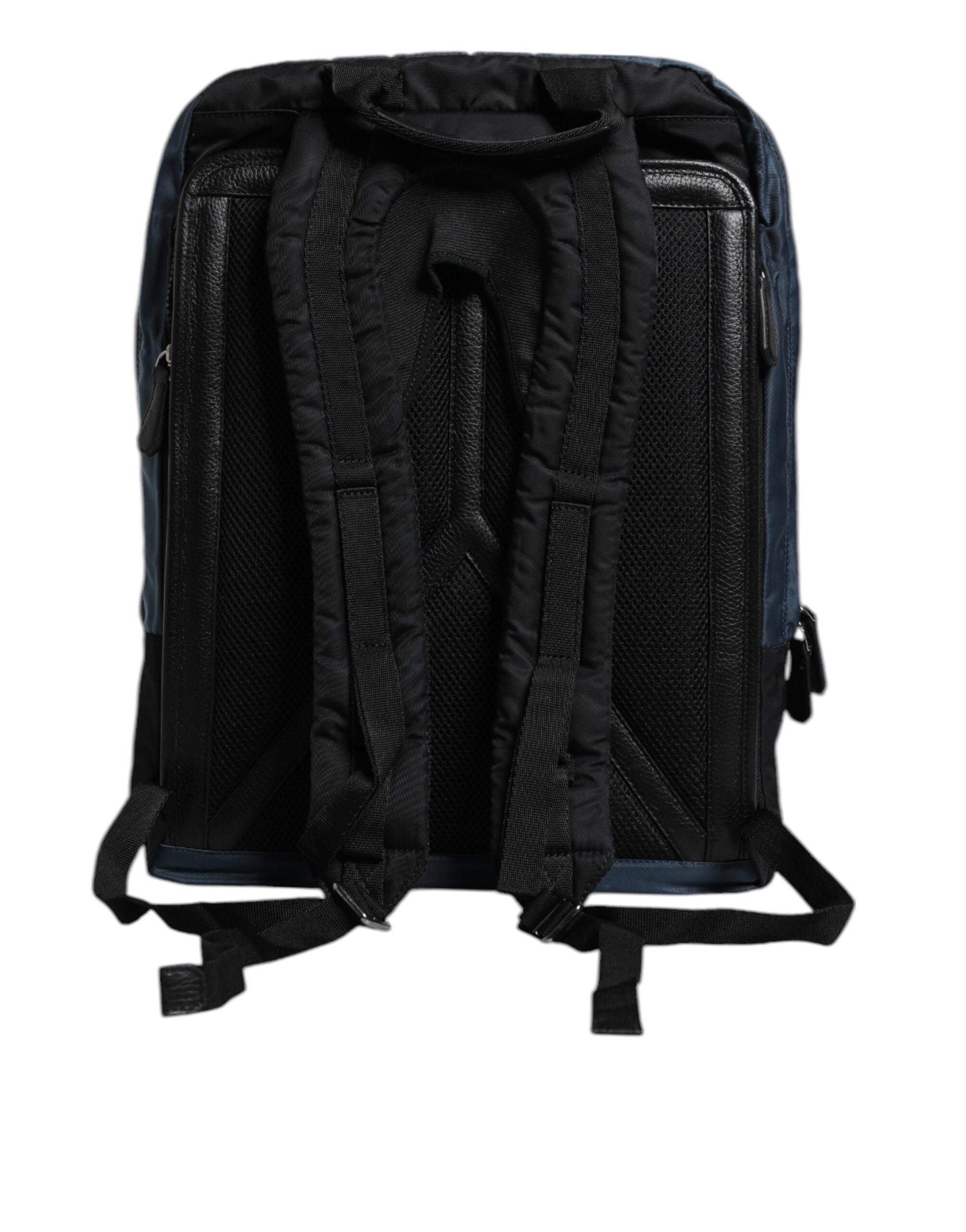 Dolce & Gabbana Black Nylon DG Logo School Backpack Men's Bag