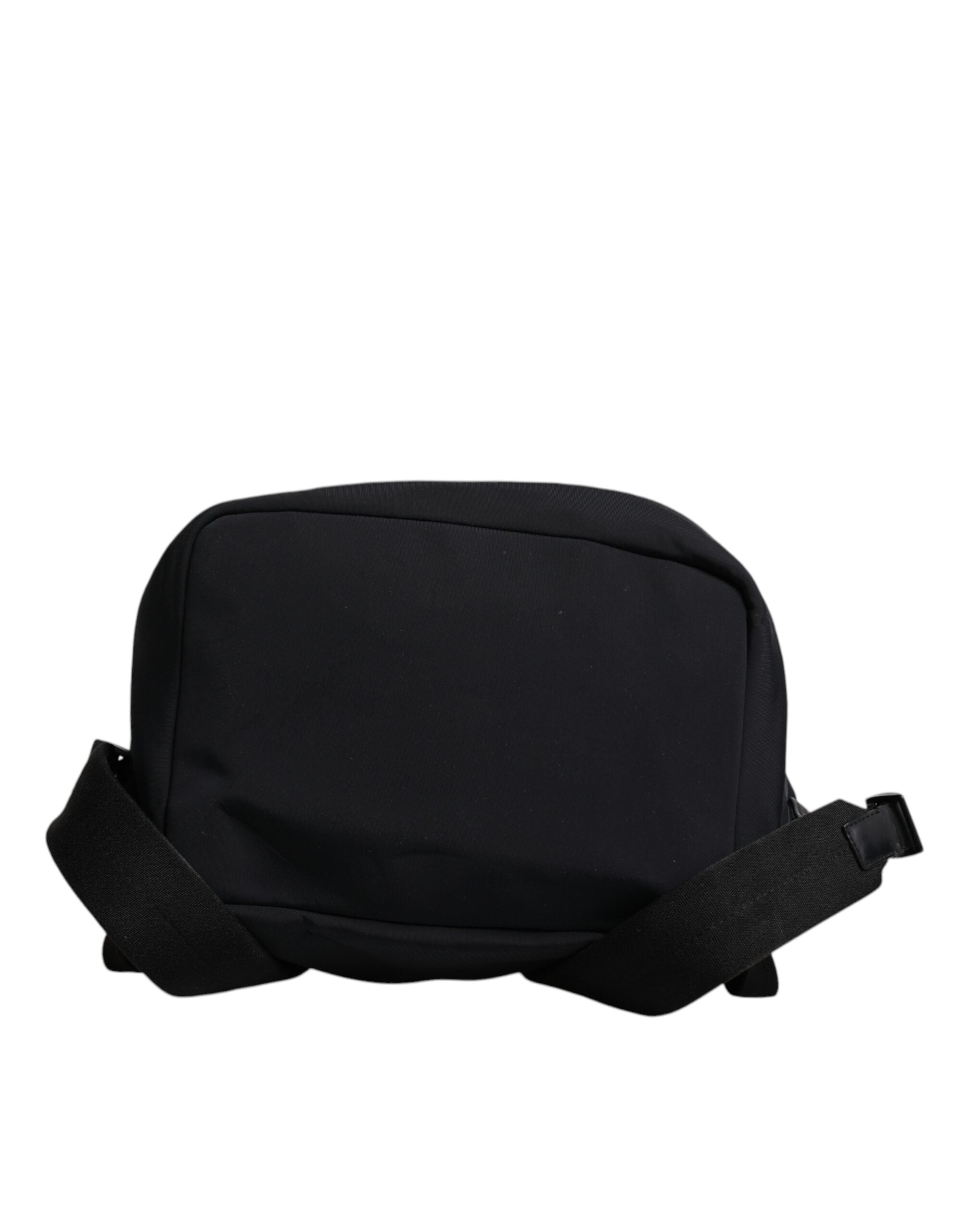 Dolce & Gabbana Black Neoprene Nylon DG Logo School Backpack Men's Bag (Pre-Owned)