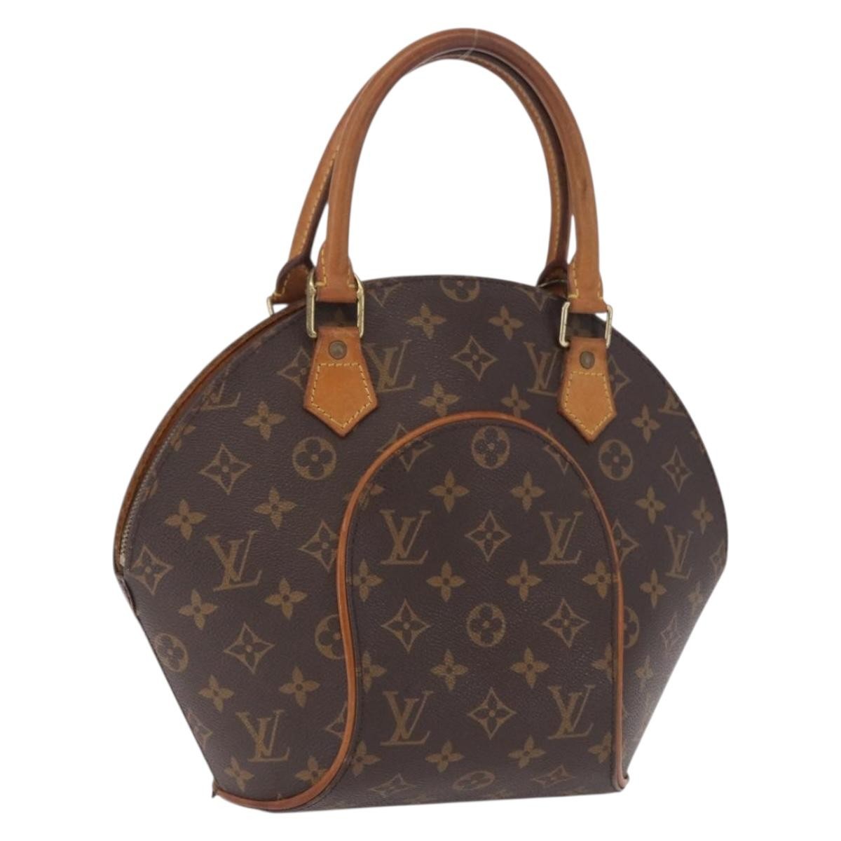 Louis Vuitton Ellipse Monogram Brown Canvas Handbag (Pre-Owned)