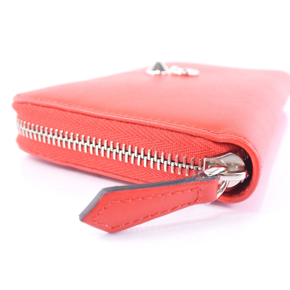 Fendi Orange Leather Wallet (Pre-Owned)