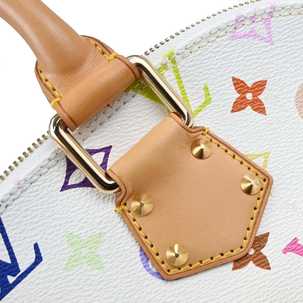 Louis Vuitton Alma Monogram Canvas Multicolour Canvas Handbag (Pre-Owned)