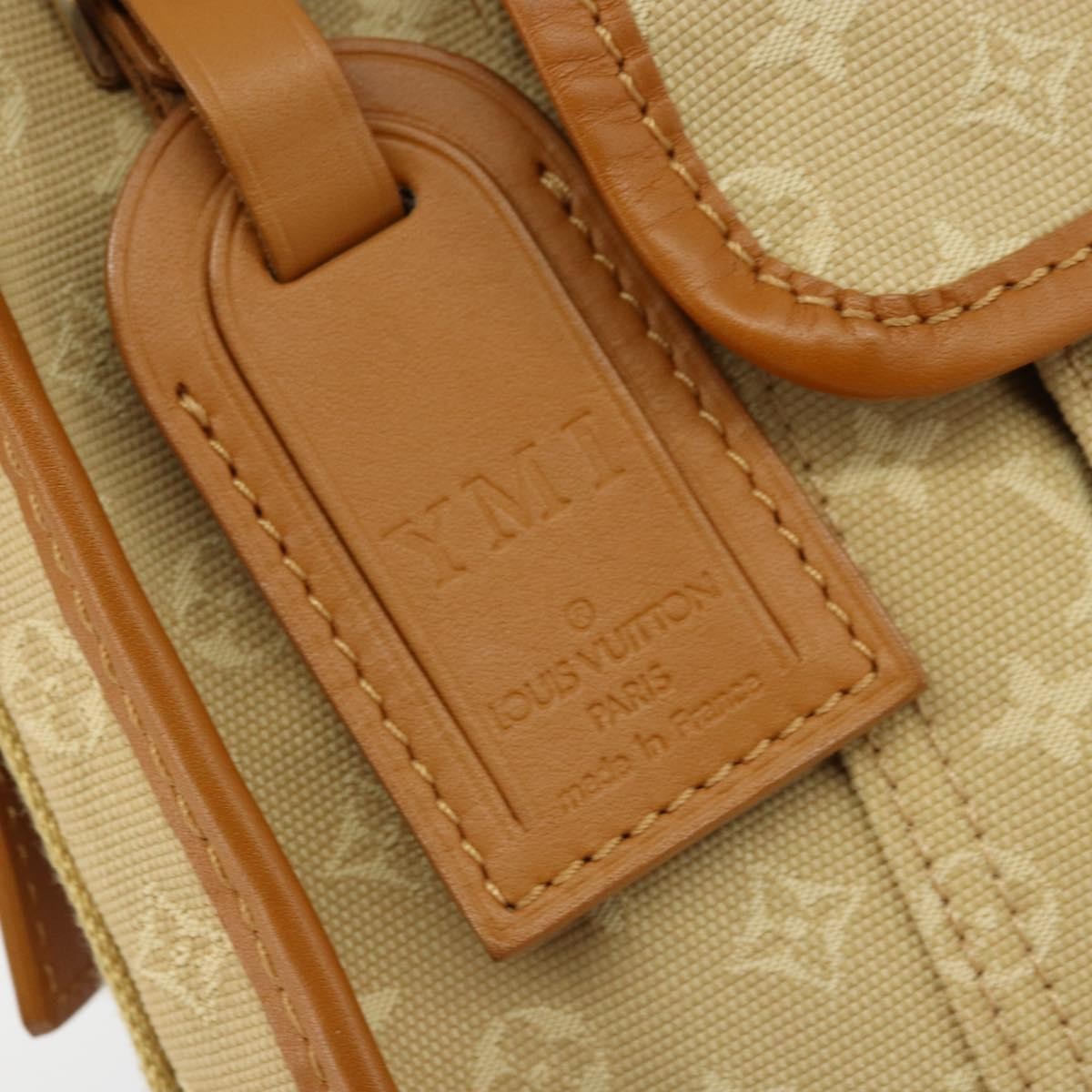 Louis Vuitton Mary Kate Messenger Mini Lin Beige Canvas Shoulder Bag Bag (Pre-Owned)