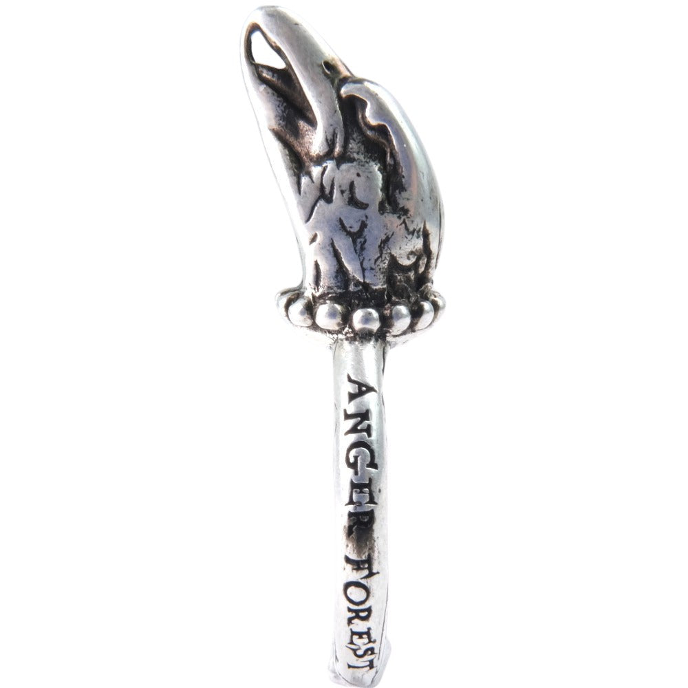 Gucci Silver Silver Ring Jewelry (Pre-Owned)