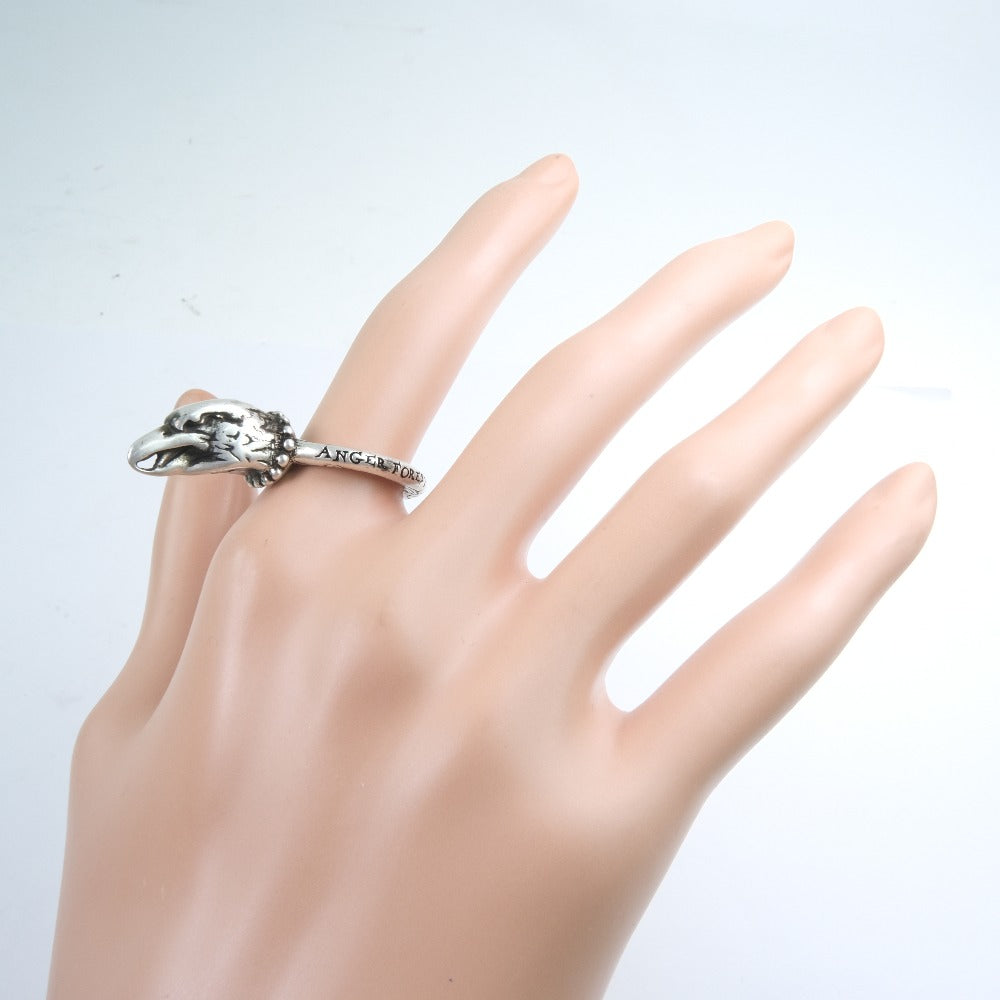 Gucci Silver Silver Ring Jewelry (Pre-Owned)