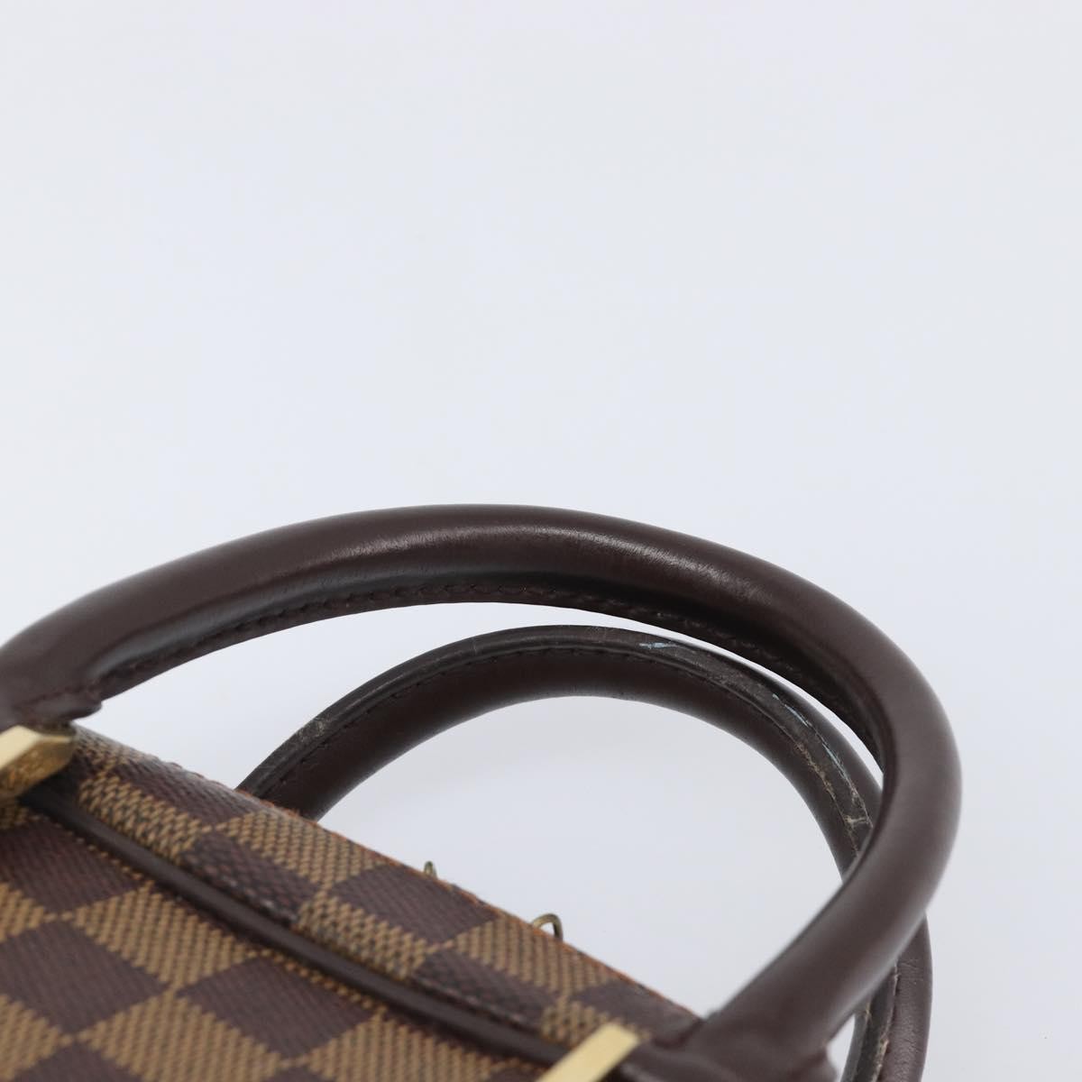 Louis Vuitton Sarria Damier Brown Canvas Handbag (Pre-Owned)