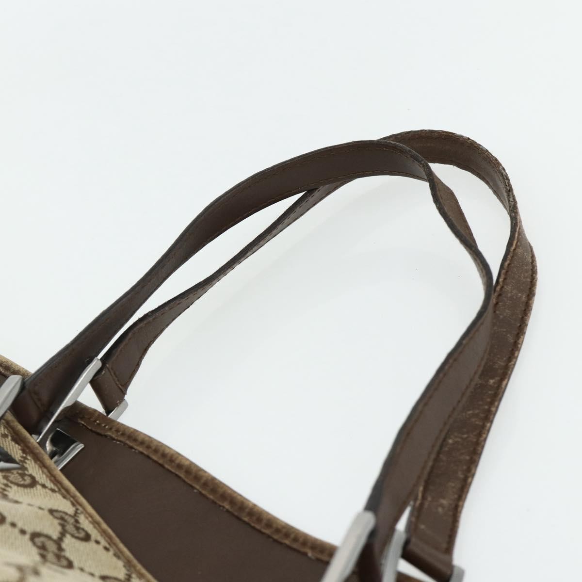 Gucci Vertical Tote Gg Canvas Beige Canvas Tote Bag Bag (Pre-Owned)