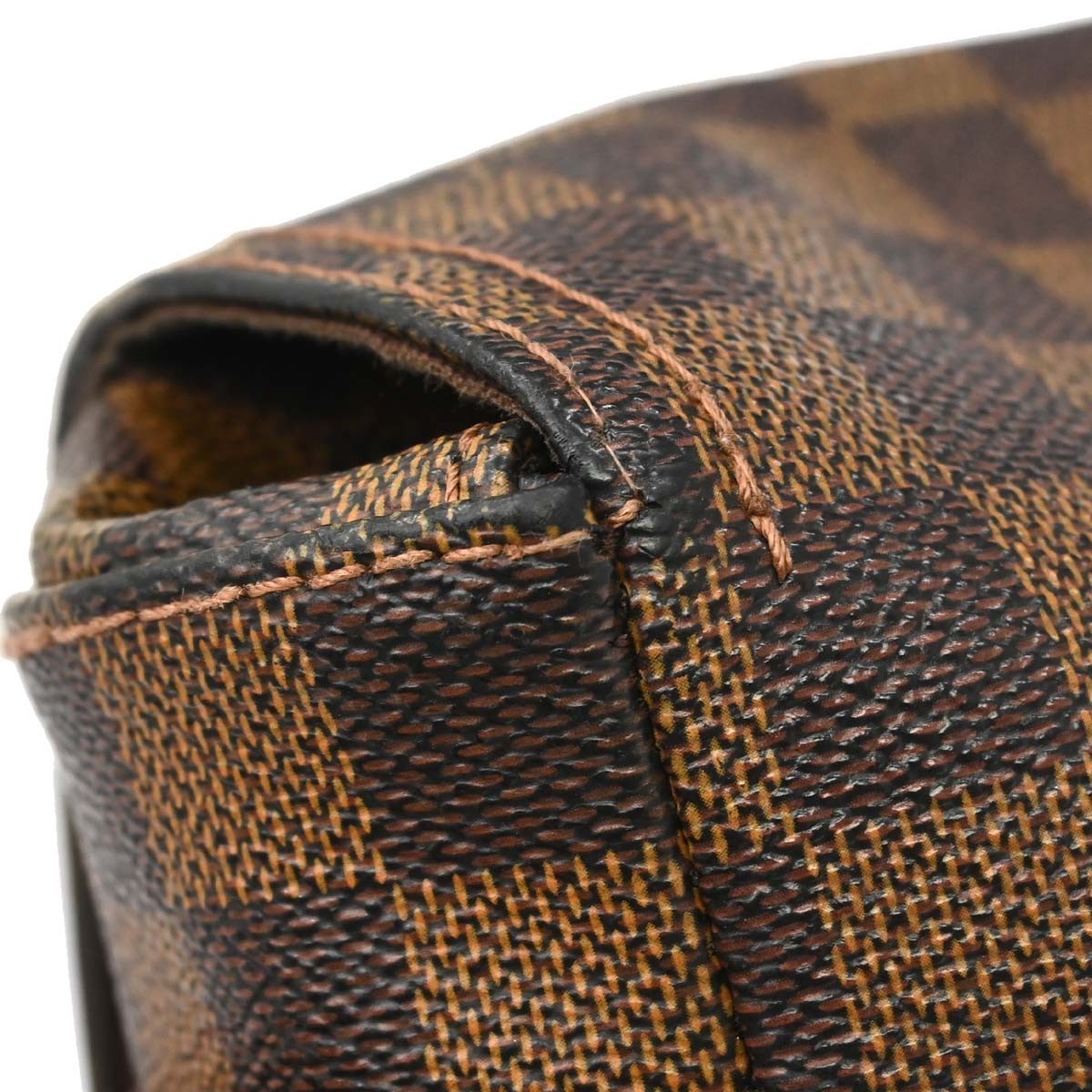 Louis Vuitton Melville Messenger Damier Ebene Brown Canvas Shoulder Bag Bag (Pre-Owned)