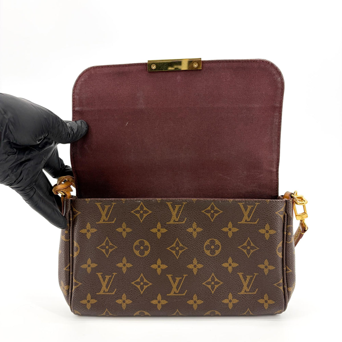Louis Vuitton Favorite Monogram Canvas Brown Canvas Handbag (Pre-Owned)