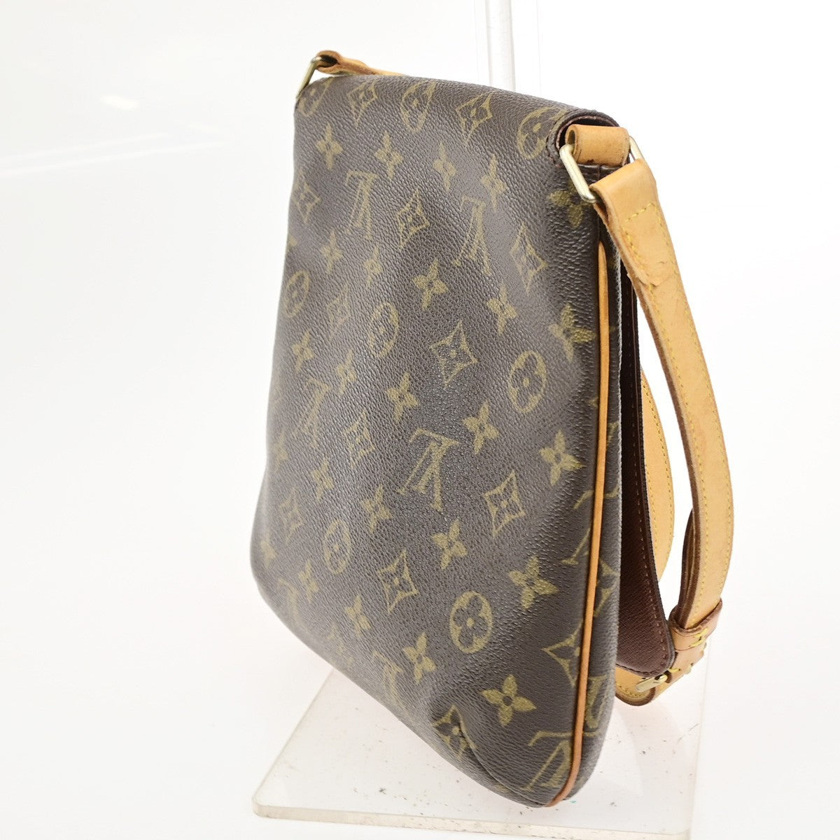 Louis Vuitton Musette Salsa Monogram Canvas Brown Canvas Shoulder Bag Bag (Pre-Owned)