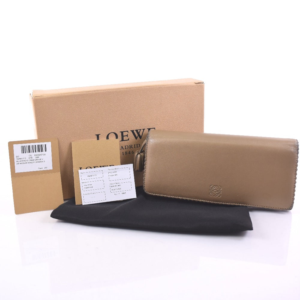 Loewe Brown Leather Wallet (Pre-Owned)