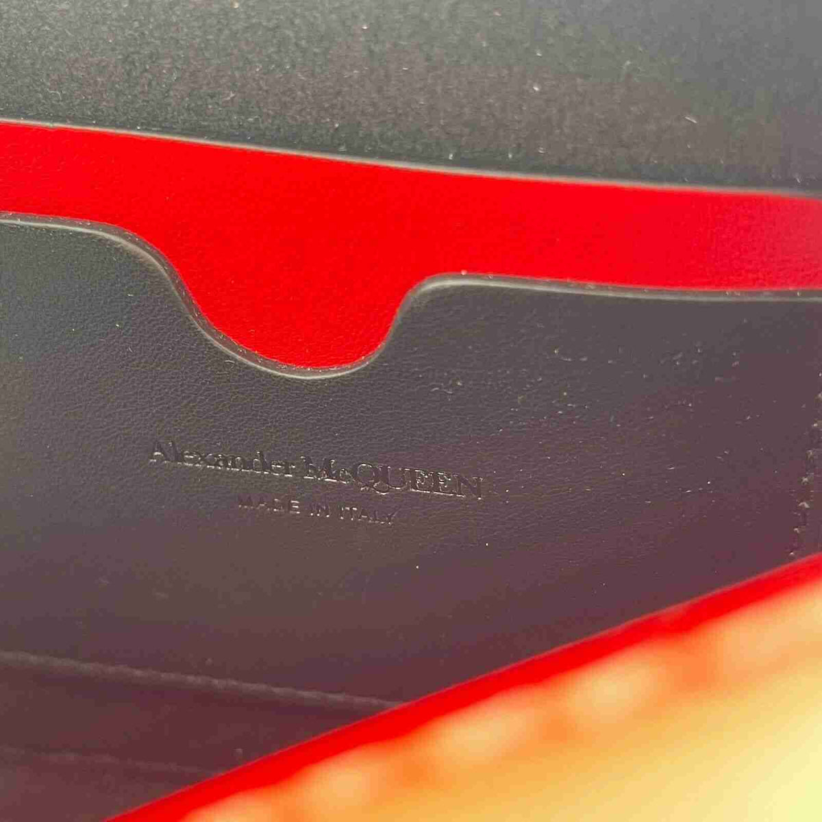 Alexander McQueen Myth Red Leather Crossbody Bag