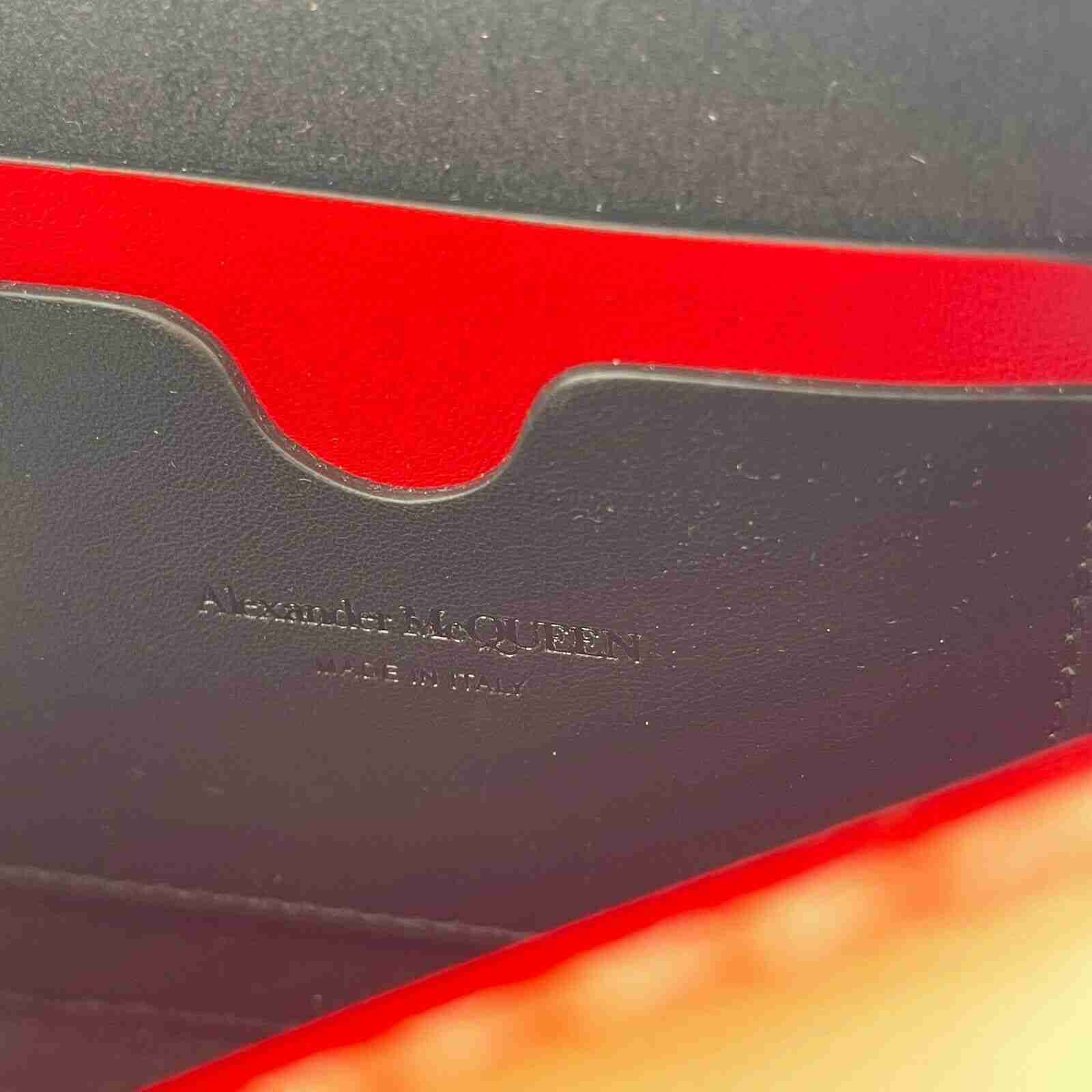 Alexander McQueen Myth Red Leather Crossbody Bag