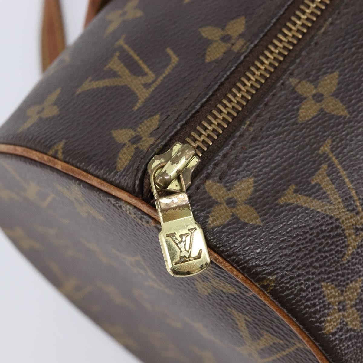 Louis Vuitton Papillon Monogram Canvas Brown Canvas Handbag (Pre-Owned)
