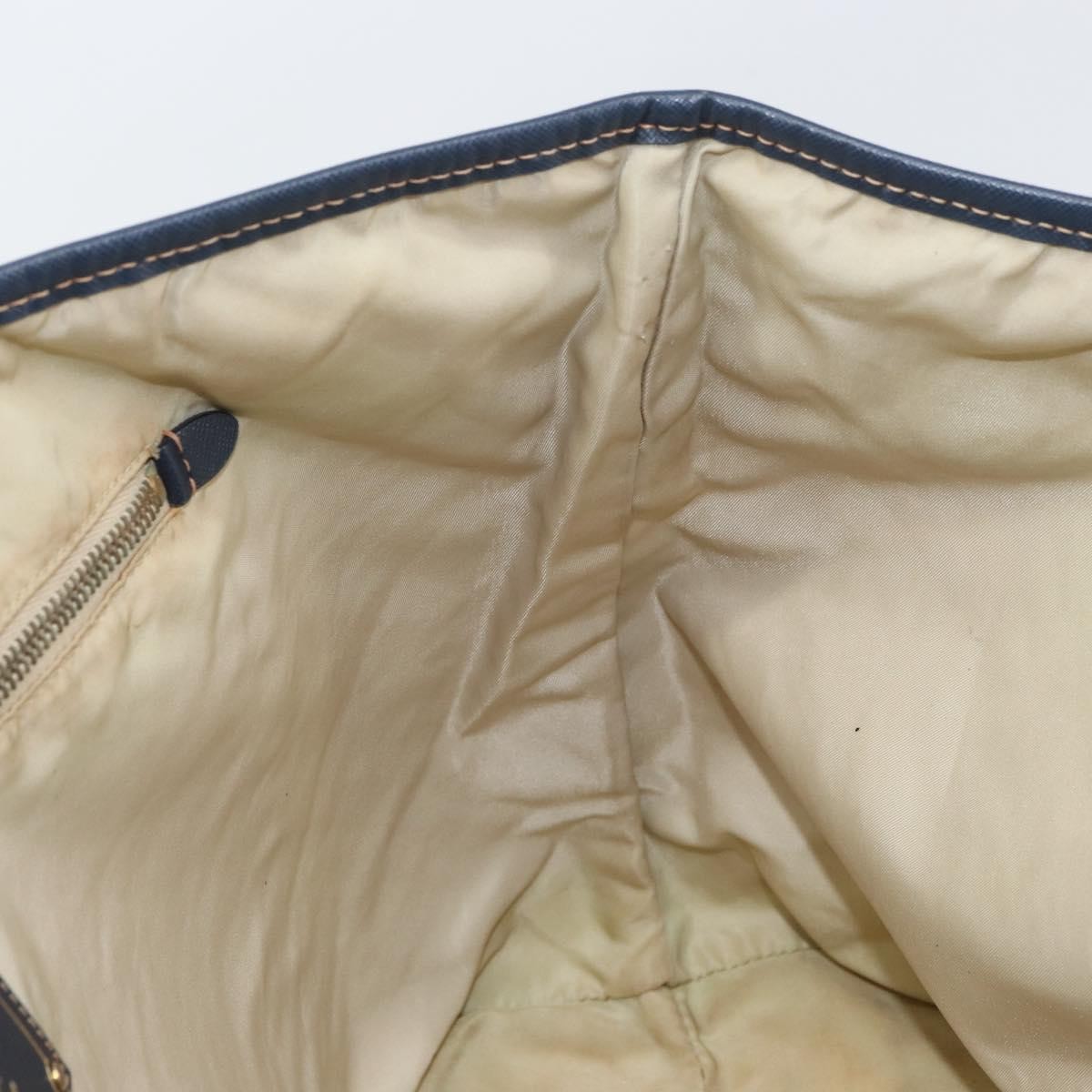 Prada Vintage Tote Tessuto Navy Nylon Tote Bag Bag (Pre-Owned)