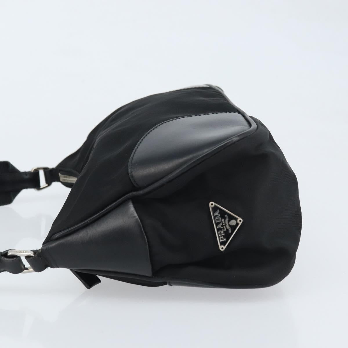 Prada Shoulder Tessuto Black Nylon Shoulder Bag Bag (Pre-Owned)