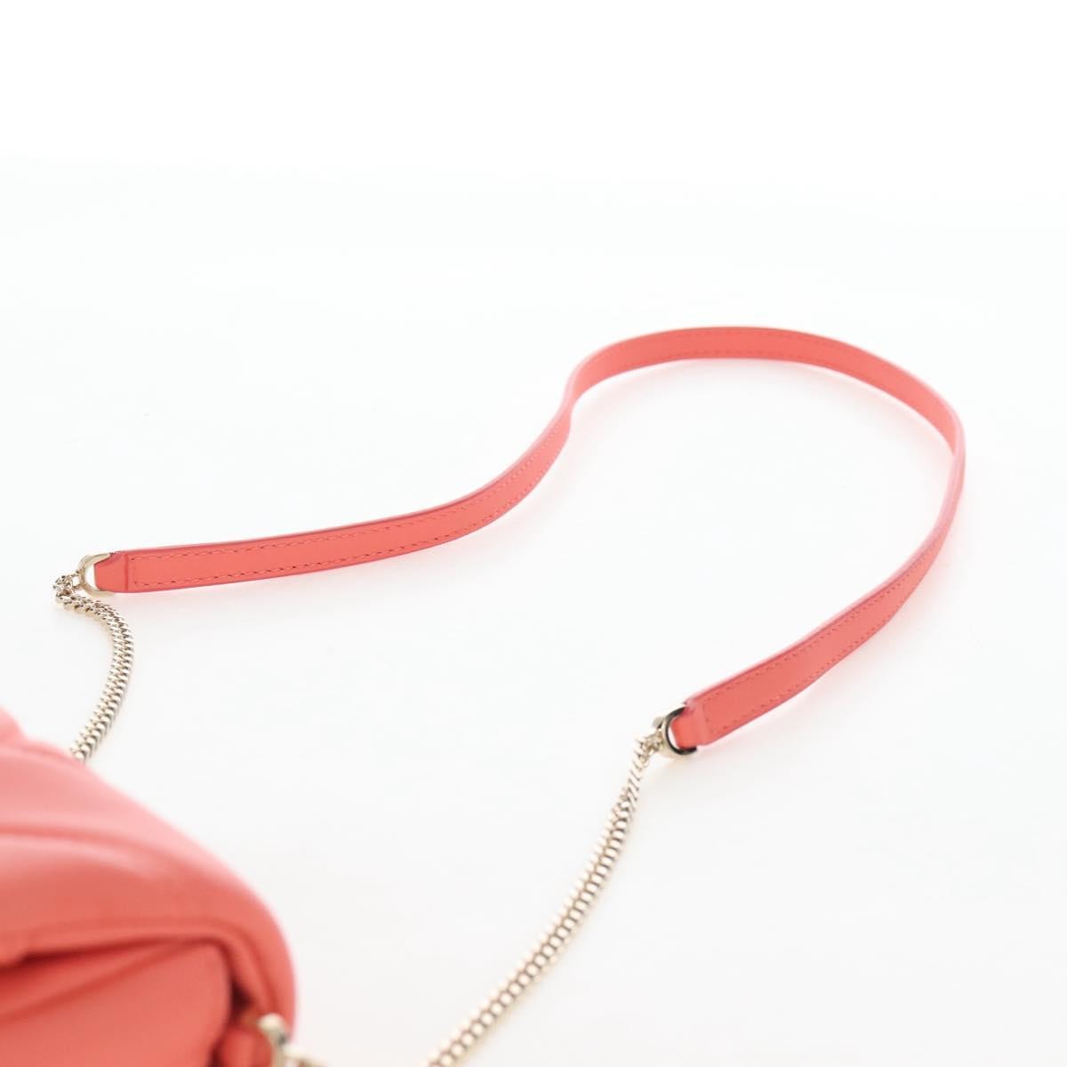 Bvlgari Serpenti Cabochon Diagonal Quilted Leather Pink Leather Shoulder Bag Bag (Pre-Owned)