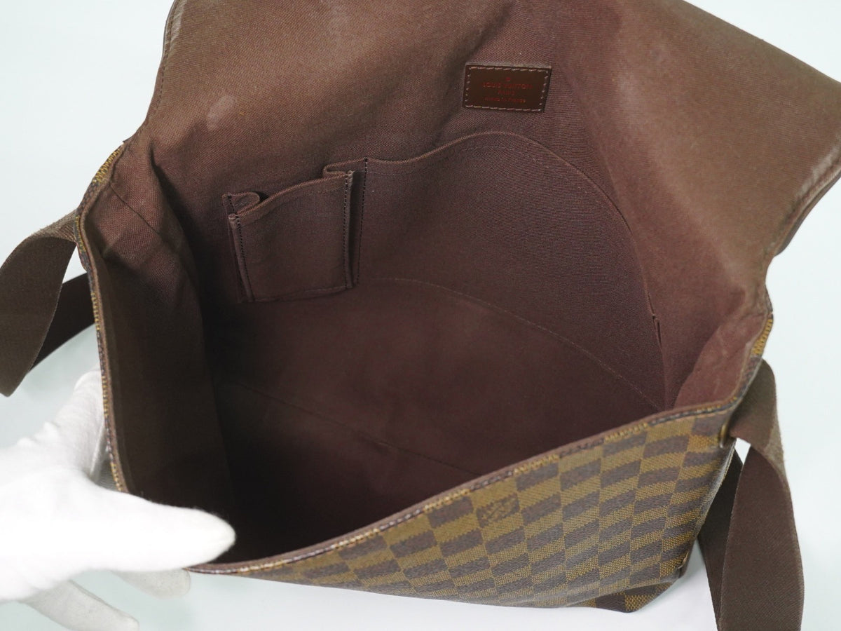 Louis Vuitton Brooklyn Damier Ebene Brown Canvas Shoulder Bag Bag (Pre-Owned)