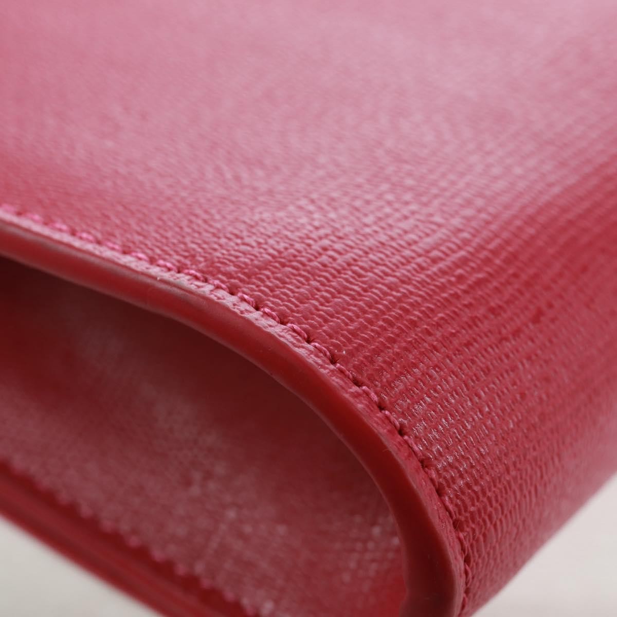 Saint Laurent Chyc Clutch Leather Pink Leather Clutche & Pouche Bag (Pre-Owned)