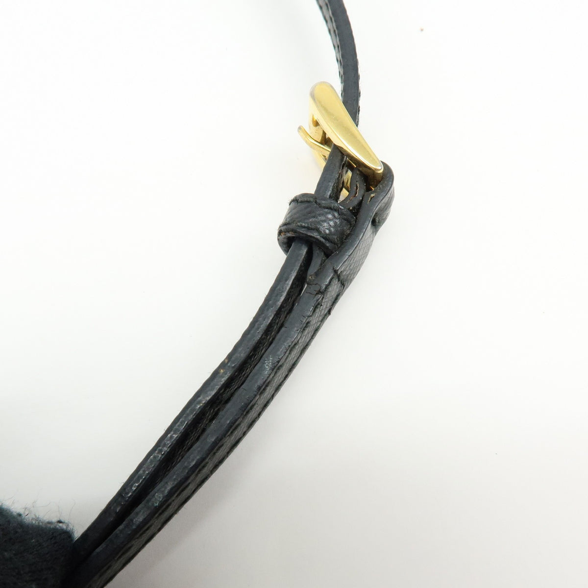 Prada Bow Camera Saffiano Leather Black Leather Crossbody Bag Bag (Pre-Owned)