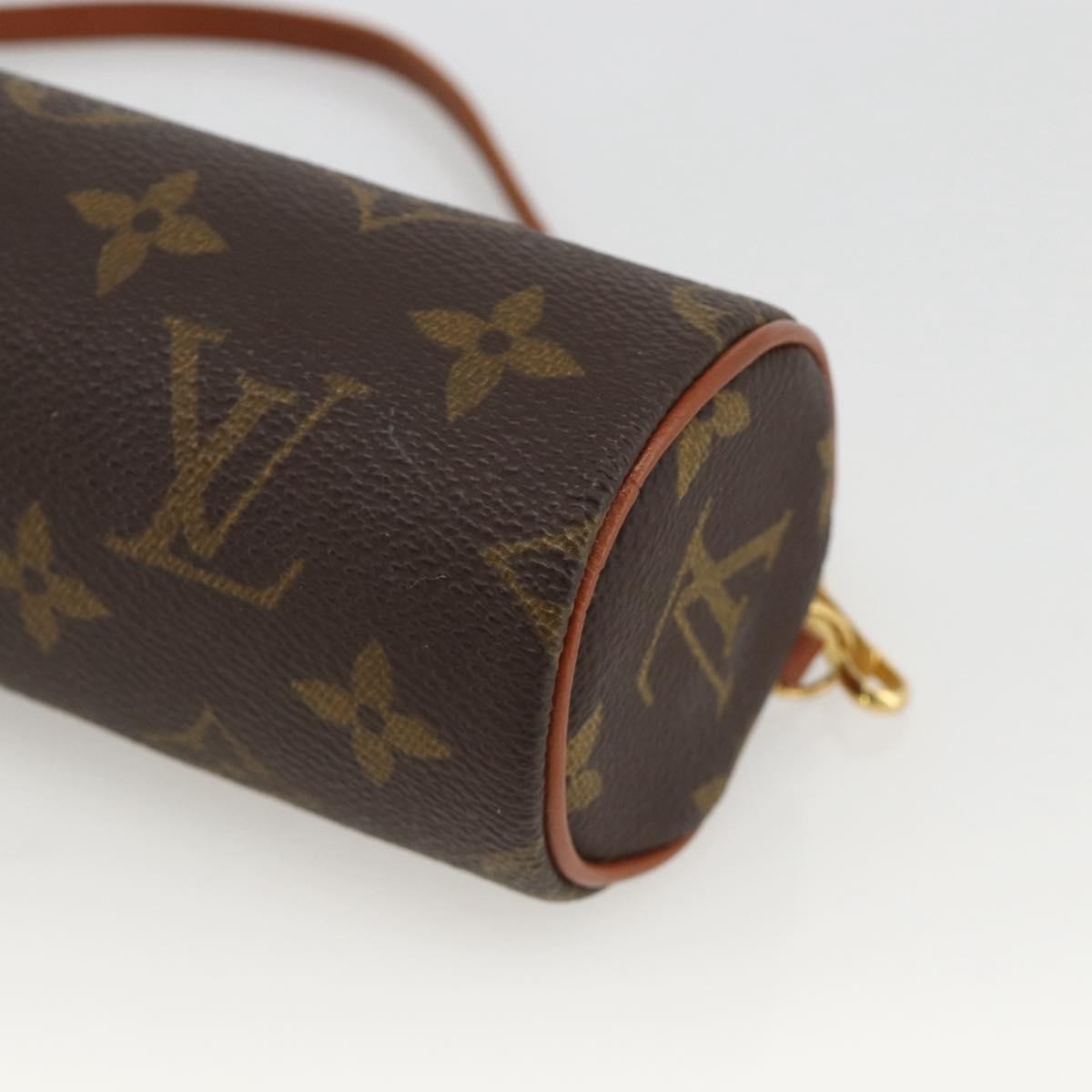 Louis Vuitton Papillon Pochette Monogram Canvas Brown Canvas Clutche & Pouche Bag (Pre-Owned)