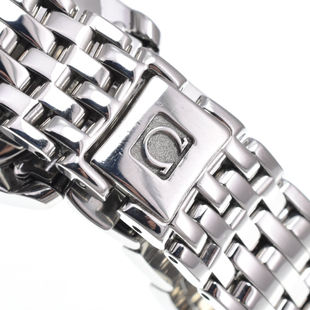 Omega De Ville Prestige Co-Axial Chronometer Automatic Stainless Steel With Diamond Markers Watch (Pre-Owned)