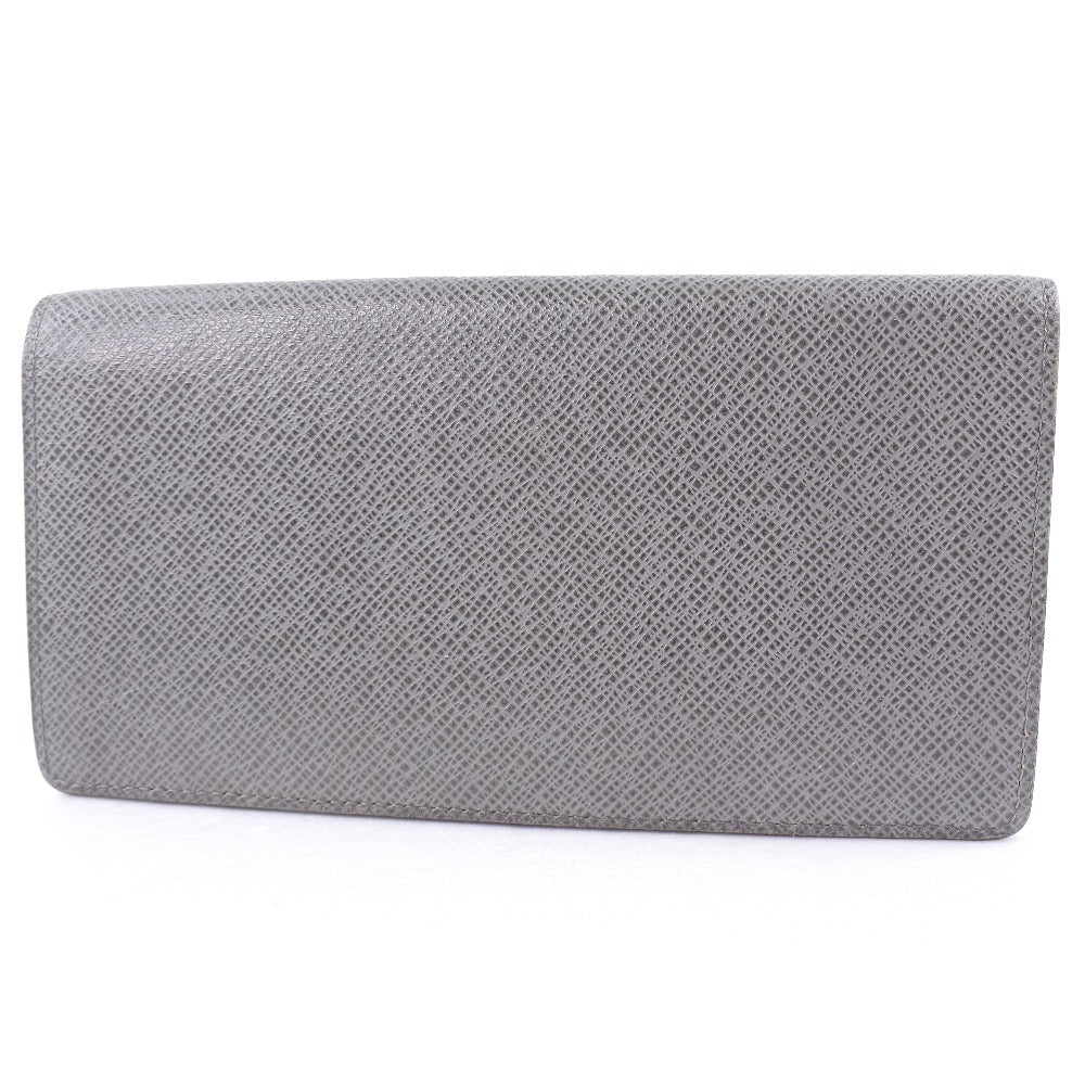 Louis Vuitton Brazza Grey Leather Wallet (Pre-Owned)