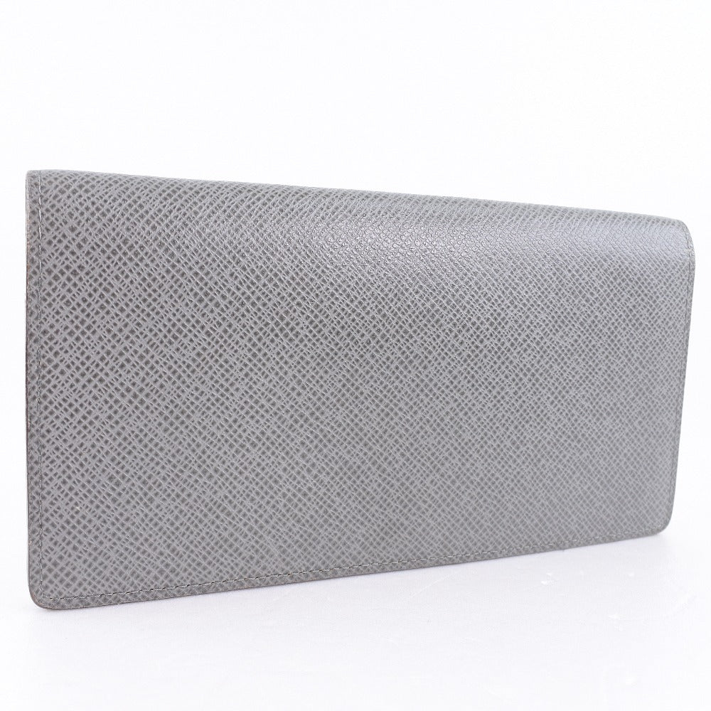 Louis Vuitton Brazza Grey Leather Wallet (Pre-Owned)