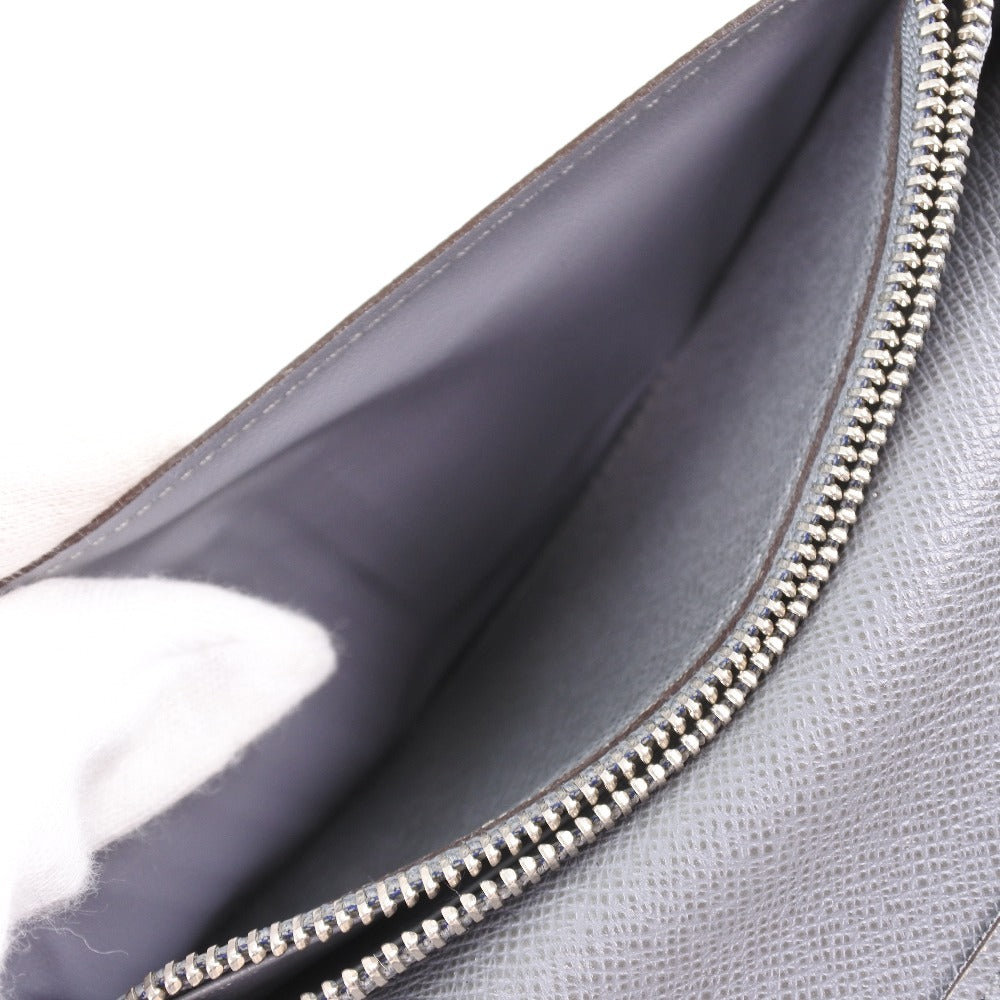 Louis Vuitton Brazza Grey Leather Wallet (Pre-Owned)