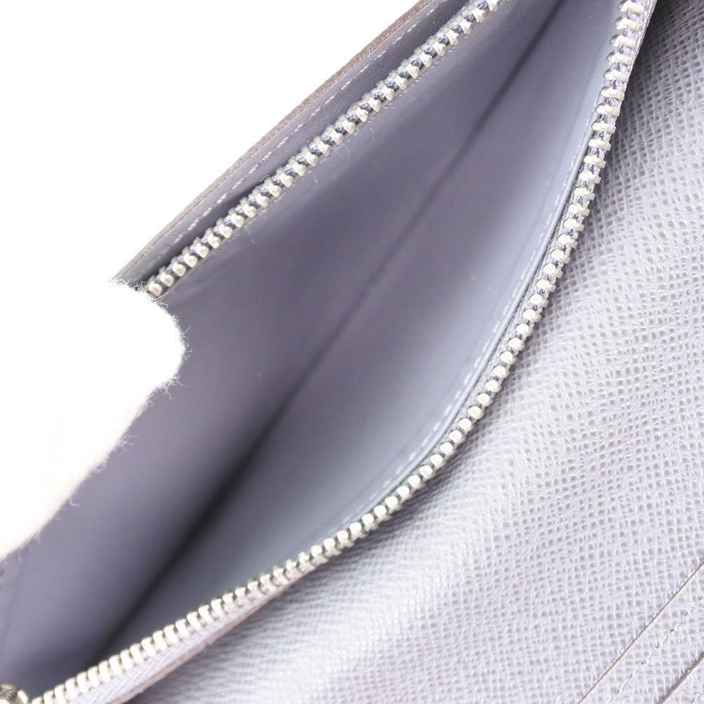 Louis Vuitton Brazza Grey Leather Wallet (Pre-Owned)