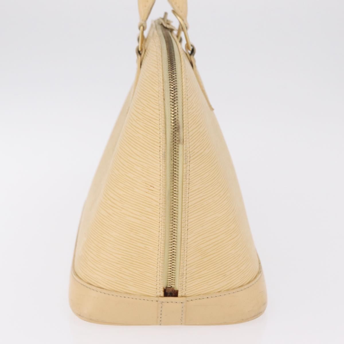 Louis Vuitton Alma Epi Leather Beige Leather Handbag (Pre-Owned)
