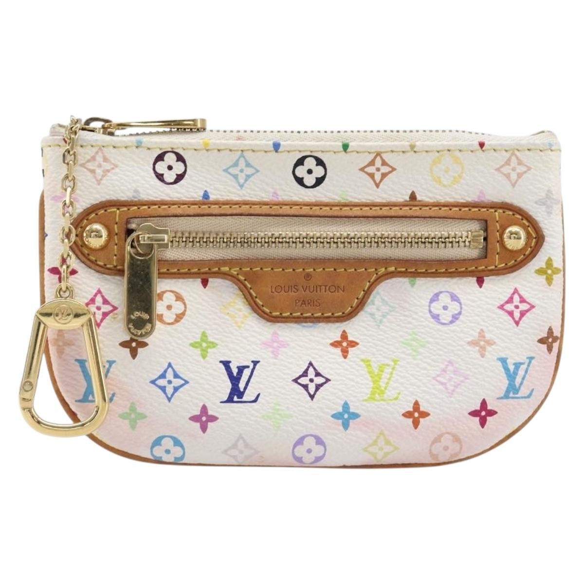 Louis Vuitton Pochette Plate Monogram Multicolor Multicolour Canvas Clutche & Pouche Bag (Pre-Owned)
