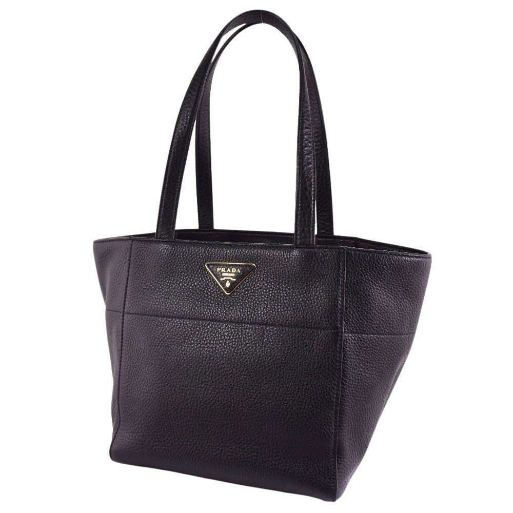 Prada Black Leather Handbag (Pre-Owned)
