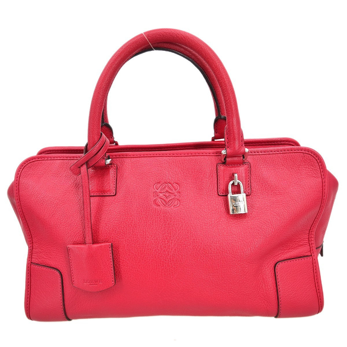 Loewe Amazona Leather Pink Leather Handbag (Pre-Owned)