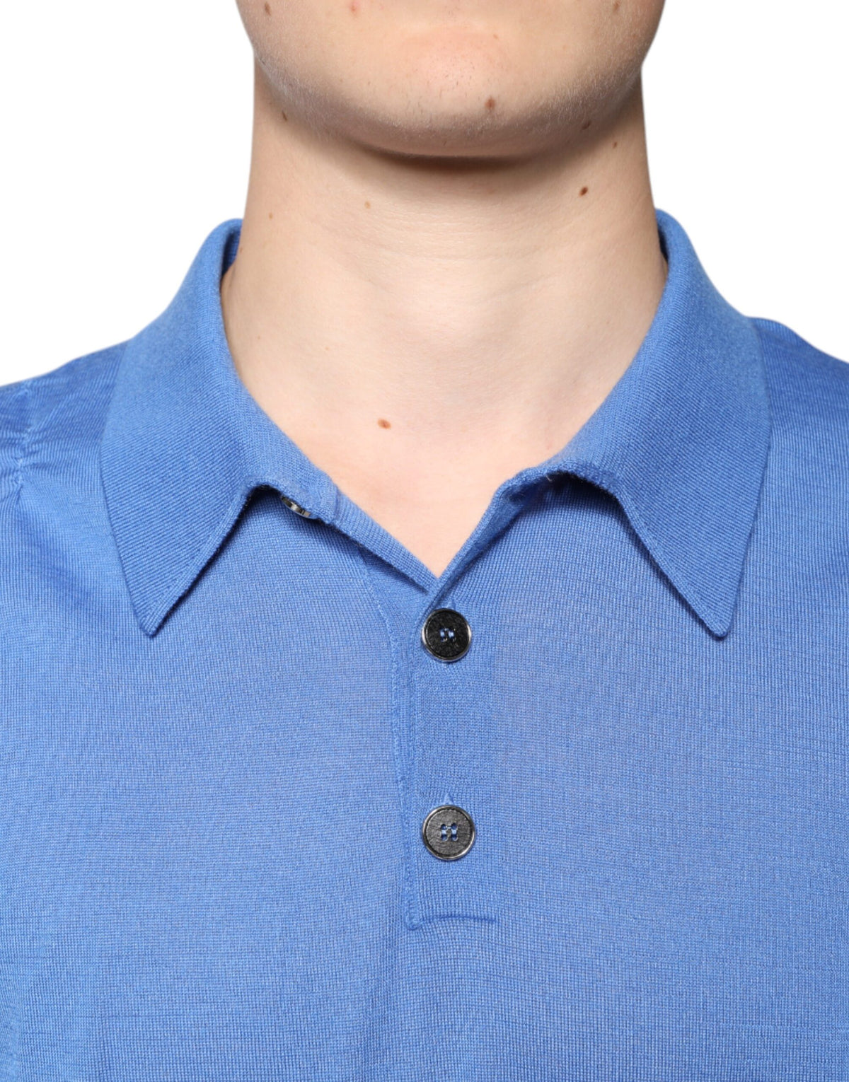 Dolce & Gabbana Blue Collared Short Sleeves Polo Men's T-shirt (Pre-Owned)