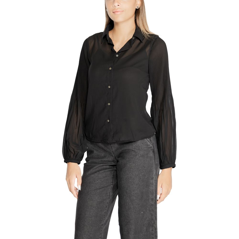 Only Black Recycled Polyester Women's Shirt