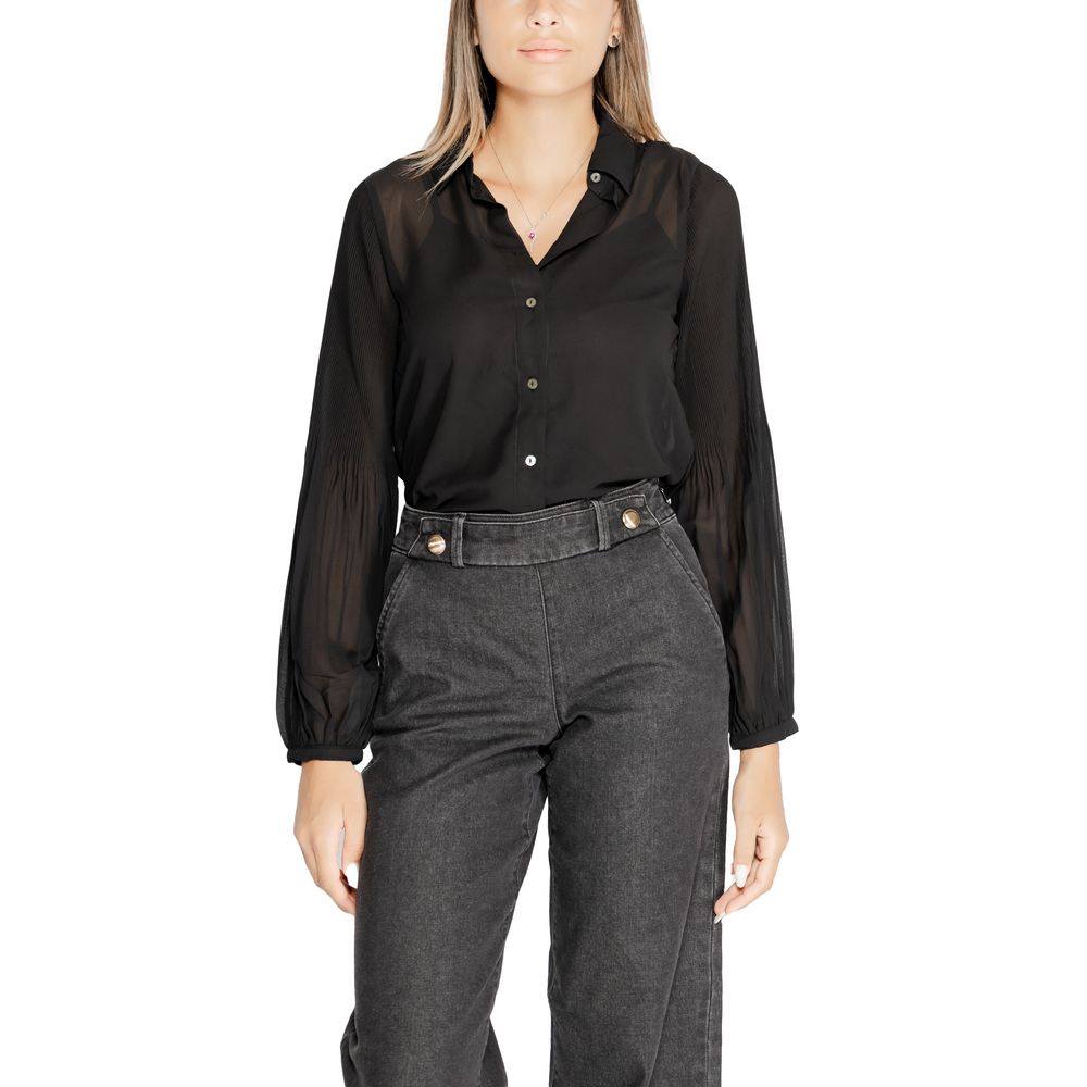Only Black Recycled Polyester Women's Shirt